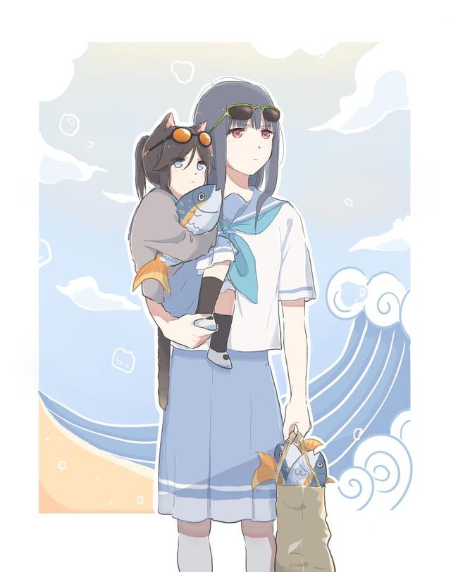 画师画出了和猫咪女儿的日常，作品背后其实是一部京阿尼动画电影