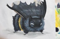 当皮卡丘变成了蜜蜂，加拿大艺术家的这些画都好可爱
