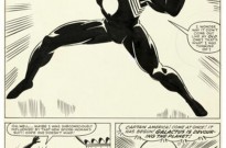 《蜘蛛侠》漫画单页拍出336万美元高价 共生体战衣首次亮相
