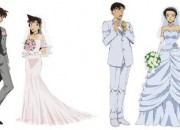 《名侦探柯南》新剧场版婚礼角色视觉图 4月15日上映